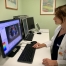 Fisico medico al lavoro su imaging